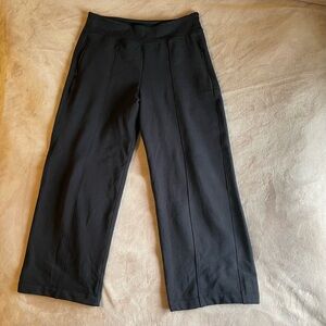 Athleta Wide-Leg Fleece Sweat Pants